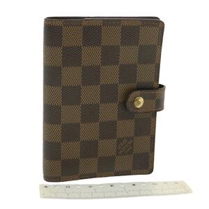 LOUIS VUITTON Damier Ebene Agenda PM Day Planner Cover